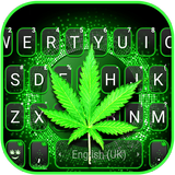 Digital Glow Weed icon