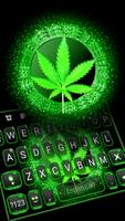 Digital Glow Weed poster