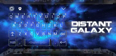 Distant Galaxy Kika EmojiTheme