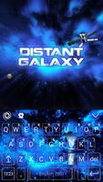 Distant Galaxy Kika EmojiTheme 포스터