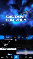 Distant Galaxy Kika EmojiTheme स्क्रीनशॉट 2