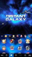 Distant Galaxy Kika EmojiTheme स्क्रीनशॉट 3