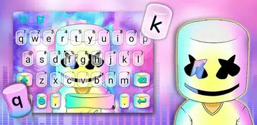 Tema Keyboard Dj Galaxy Cool M