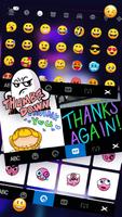 Hình nền bàn phím Doodle Color ảnh chụp màn hình 3