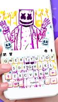 ثيم لوحة المفاتيح Doodle Cool  الملصق