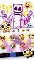 ثيم لوحة المفاتيح Doodle Cool  تصوير الشاشة 2