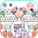 Фон клавиатуры Doodle Cartoon  APK