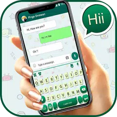 Скачать тема Doodle Chat2 APK