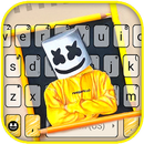 Тема для клавиатуры Doodle Dj  APK