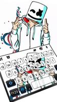 Teclado Cool Doodle DJ Cartaz