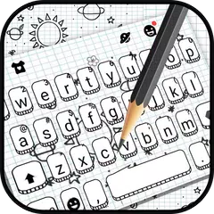 Doodle Sms Keyboard Theme APK download