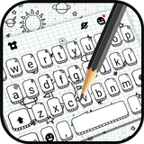 ثيم لوحة المفاتيح Doodle Sms أيقونة