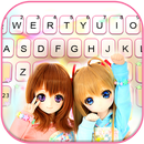 Dolls Kawaii BFF Keyboard Back APK