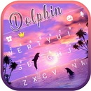 APK Dolphin Sunset Tema Tastiera
