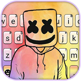ثيم لوحة المفاتيح Draw Dj Cool أيقونة