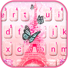 ikon Tema Keyboard Dream Pink Paris