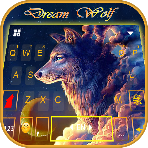 Dreamer Wolf Keyboard Theme