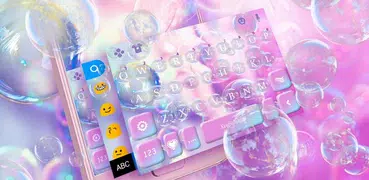 Neues Dreamy Bubble Tastatur thema