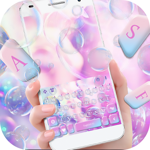 Neues Dreamy Bubble Tastatur thema