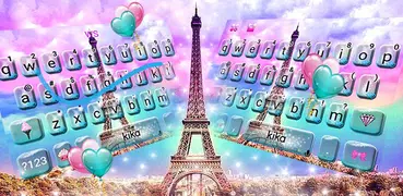 Dreamy Eiffel Tower 主題鍵盤