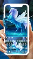 Фон клавиатуры Dreamy Pegasus постер
