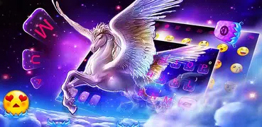 тема Dreamy Wing Unicorn