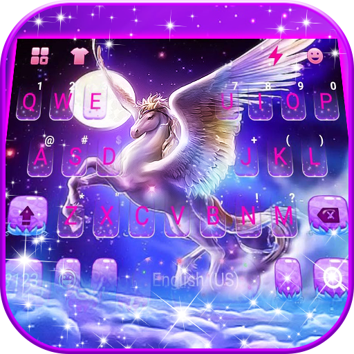 Teclado Dreamy Wing Unicorn