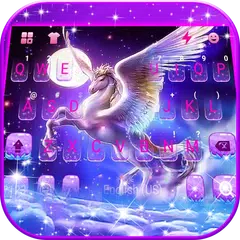 Baixar Teclado Dreamy Wing Unicorn APK