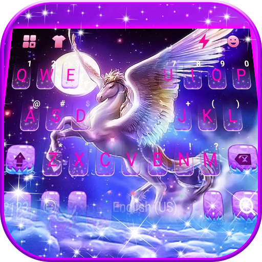 Dreamy Wing Unicorn 主題鍵盤
