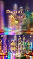 Dubai Night Keyboard Theme poster