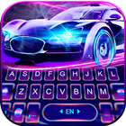 Faster Car Keyboard Theme آئیکن