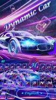 Faster Car Keyboard Theme پوسٹر