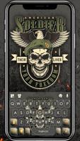 Fundo do Teclado Eagle Soldier Cartaz