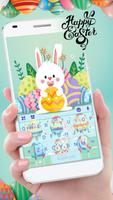 Tema Keyboard Easter Day poster