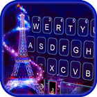 Fundo do Teclado Eiffel Tower  ícone