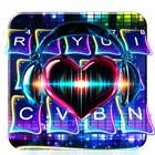 Chủ Đề Bàn Phím Electrical Neon Music biểu tượng