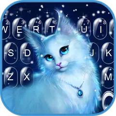 Elegant Kitty Night Tastatur-T APK Herunterladen