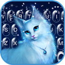 Elegant Kitty Night 主題鍵盤 APK