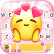 ثيم لوحة المفاتيح Emoji In Lov