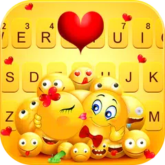 Скачать тема Emoji Love APK