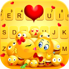 Bàn phím Emoji Love biểu tượng