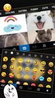 Hình nền bàn phím Emoji Skull ảnh chụp màn hình 3