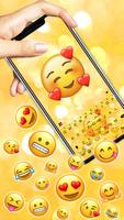 Bàn phím Emojis 3D Gravity ảnh chụp màn hình 1