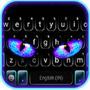 Evil Cat Eyes Keyboard Backgro APK
