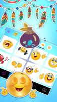 Тема для клавиатуры Evil Eye D скриншот 3