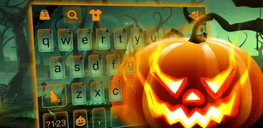 Tema Keyboard Evil Halloween