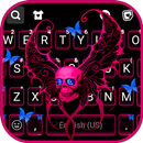 Hình nền bàn phím Evil Skull W APK