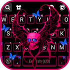 Hình nền bàn phím Evil Skull W biểu tượng