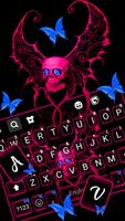 Hình nền bàn phím Evil Skull W ảnh chụp màn hình 1