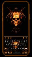خلفية الكيبورد Evil Skull الملصق